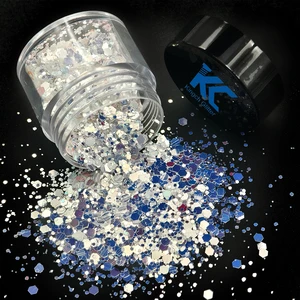 New High Sparkling Sequins Chunky Powder Glitter for Party Decoration DIY Crafts Premium Nail Art