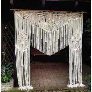 Macrame Wedding Arch Arbor and Backdrop Beautiful Wall Hanging for Wedding Decorations