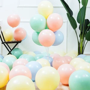 100PCS Valentine Macaron Foil Round Durable Balloons Kit Balloon Garland Arch Set for Birthday Party Decor JIAMUSEN