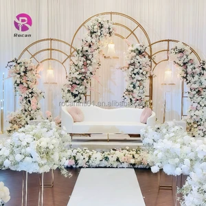 Wedding Screen Arch Gate Metal Frame Wedding Stage Photo Backdrop Stand Wedding Arch Backdrop for Party Decoration
