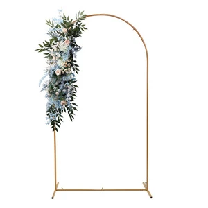 Gold Metal Arch Frame Kit Birthday Anniversary Party Supplies Wedding Arch Backdrop Stand Arch Weeding Parties