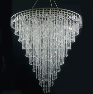 Free Custom Design Luxury Wedding Hotel Ceiling. Highest Quality Crystal Acrylic Ceiling Light Beads and Curtains.