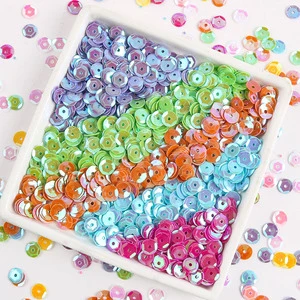 Wholesale Low Moq Colorful Glitter DIY Decoration Materials Clothing Accessories Garment Sequin