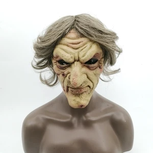 Cosplay Party Masks for Adults Funny Carnival-Shape Evil Witch Costumes for Halloween Christmas Birthday Celebrations