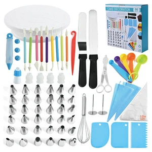 Hot Sale Cake Decorating Supplies Kit Pastry Tools Baking Supplies Cake Turntable Nozzles Decorating Cake Tools