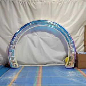 Customized Wedding Event Party Mirror Inflatable Arch Customized Decoration Archway Inflatable Model for Holiday Festival