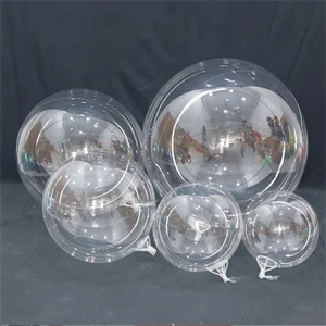 Cheap price 5 8 9 11 12 13 16 18 20 24 30 32 36 Inch Transparent clear Bobo Balloon Diy Rose TPU Ballon Balon Burbuja Globo