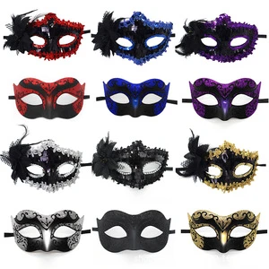 Bulk Supply Vintage Elegant Masquerade Masks with Lace Eye Design | Party Face Mask