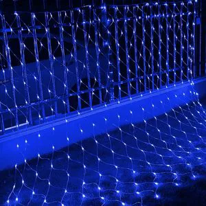 Christmas Party Wedding Decoration Outdoor Party Festival Led Fairy String Mesh Net Lights With 8 Lighting Net Lights Led
