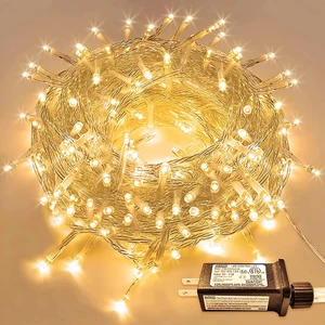 10M 20M 50M LED Christmas String Light Ip44 Waterproof Outdoor Garden Street Tree Wedding Party Decoration Fairy String Light