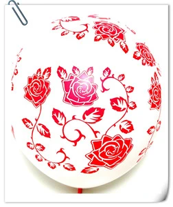 # party decoration# 100pcs 12-inch 2.8g full-printed party decoration colorful balloons