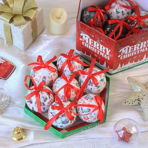 Hot Sale Christmas Foam Ball Supplies Christmas Tree Hanging Ornament