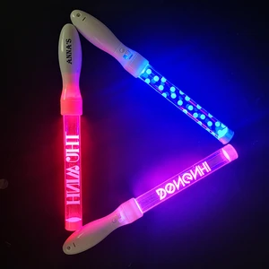 Light Portable Plastic Concert Flashlight Wedding Dmx Cheer Luminous Rgb Custom Live Show Gig Bar Lighting Party Wand Light Glow