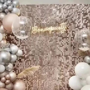 2026 Hot Sale Waterproof PET Glitter Sequins for Wedding Event and Outdoor Decoration