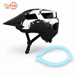 Summer Riding Combo Set Mountain Bike Helmet + Cooling Neck Ring 2-in-1 Outdoor Sports Protection Gear For Cycling Motorcycle