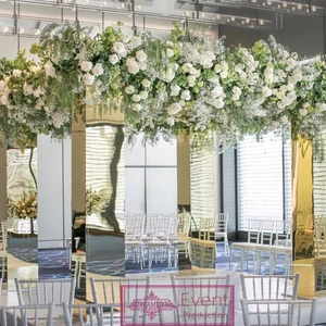 Clear Acrylic Wedding Event Decoration High Wedding Arch on Sale