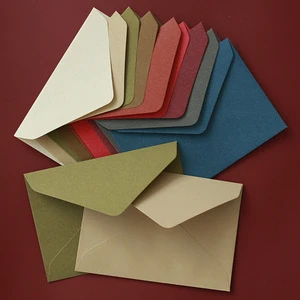 Joybean Fancy Luxury Wedding Invitation Greeting Card Thank You Gift Kraft Card Custom Packaging Paper Money Envelope Printing