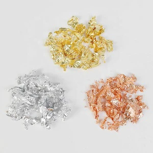 JIEXI HALAL Certified 24K Gold Leaf Pearlized Sprinkles 1KG Solid Bag for Luxury Cake Decorating Wedding Cakes High-End Desserts