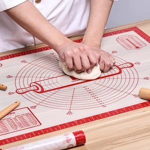 Silicone Non Stick Cake Dough Mat Pastry Clay Fondant Baking Accessory