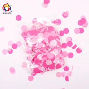 White Flame Retardant Wedding Confetti Paper Blizzard Sheets Bar Supplies Wholesale Manufactured by Manufacturers
