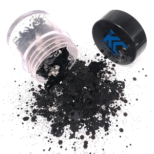 Non-Toxic Wholesale Festival Polyester Glitters New Halloween Art Craft Chunky Glitter Mix