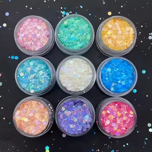 New Glitter Powder for Paint Glass Pastel Macron Holographic Chunky Glitter Made in Vietnam