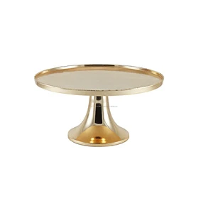 Gold Silver Plated Cake Stand Best for Indoor Decor Highly Finishing Design for Wedding and Party Dessert Table Decor Cake Tools