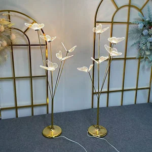 Contemporary Romantic Butterfly Elegant Party Lights Decoration LED Walkway Road Lead Wedding Events Lighting