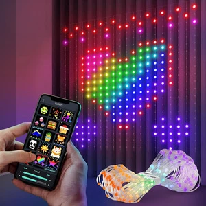 Jartown Hot Sale DIY Smart LED Outdoor Garden Light for Party Wedding Christmas Holiday Decoration and Wedding Curtain Light