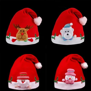Hot Sale Top Quality Christmas Hats Children Adults Christmas Decorations Hats for Christmas Party Na145