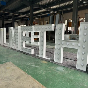 BOYANG Large Marquise Lettering 3ft 4ft 5ft 100cm 120cm Wedding Supplies for Shop Decorations and Event Celebrations