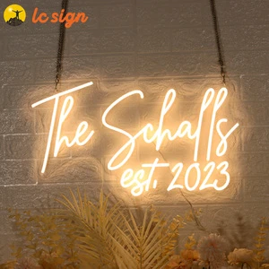 Hot Beautiful Romantic Custom Led Neon Light Sign Custom Neon SIgn for Wedding Decoration