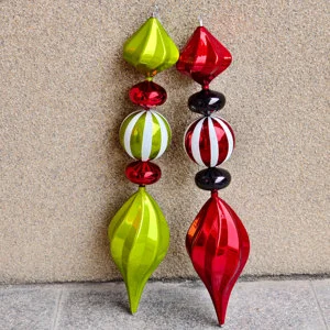 Holiday Decoration Gift Long-length Pendant Assembly and Assembly of Electroplated Plastic Ball Strings