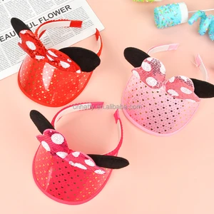 High Quality Christmas Decorative Hat Red White Color Scheme Long Hair Thickened Square Dance Party Supplies for Santa Claus