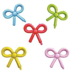 Wholesale 22 Inch Hollow Bow Foil Balloons for Wedding Birthday Mother's Day New Year Festival Party Supplies