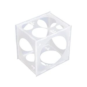 11 Hole Wedding Birthday Balloon Size Measurement Box Party Decoration Supplies Balloon Sizer Box Wholesale
