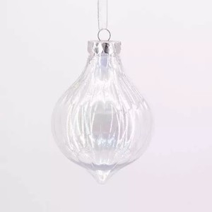 Clear White Christmas Ball Ornament Christmas Tree Decorations Xmas Tree Ball Ornaments Hanging for Holiday Party Decoration