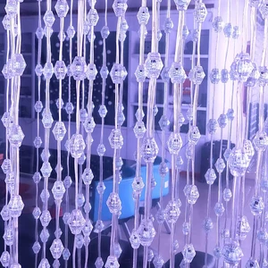 Outdoor IP65 RGB LED 3D Crystal Ball Christmas Wedding Holiday Decoration String Lights