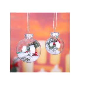 Tree Decor Festive Christmas Ornaments Ball for Christmas Decorations Christmas Hanging Baubles Customized Design Available