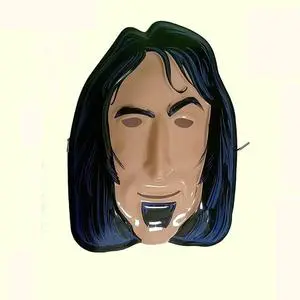 Custom Design 3D Vacuum Formed Blister Plastic Party Festival Promotion Mask