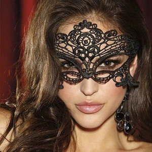 Wholesale Fashion Facial Lace Female Theme Party Mask for Halloween & Homecoming Party Sexy Party Lace Mask