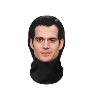 Breathable Unisex Full Cover Mask 3D Full Face Cover Printed Balaclava Party Festival Masquerade Maskss Use Celebrity Face Mask