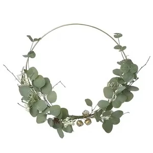 Home Indoor Decoration Wreath Indoor Christmas Decoration Hanging Garland for Front Door Party Display Ornament Wreath