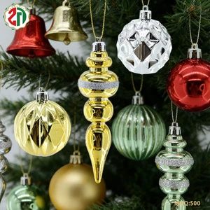 Irregular Decorative Balls Mixed Ball Creative Christmas Tree Hanging Decoration Festival Wedding School Christmas Ornaments