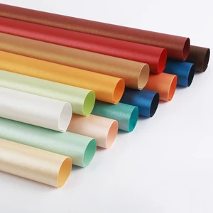 Decorative Design Colour Pearlescent Cardstock Wedding Invitation 250g Pearl Paper