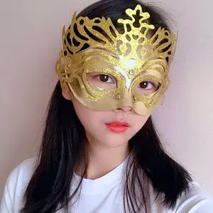 Wholesale Fantasy Masquerade Eye Cover Princess Crown Sexy Stage Performance Halloween April Fool's Day Photography Cos Props