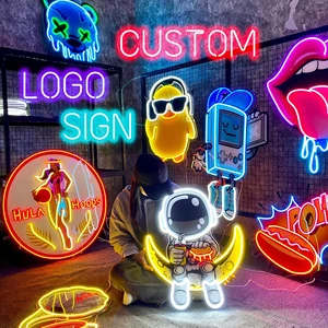 Custom Neon Sign Logo Sign for Business Handmade Wedding Decor Name Sign Gift for Home Wedding bar Wall Art Decora