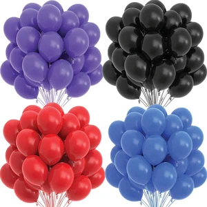 20pcs 5in Red Black Pink Blue Latex Yellow Round Balloon Birthday Party Decoration Adult Wedding Decorations Helium Baby Shower