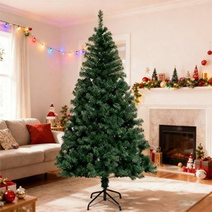 Indoor Holiday Decoration Christmas Plastic Reusable Artificial PVC Christmas Trees Green 45-210cm Arbol De Navidad