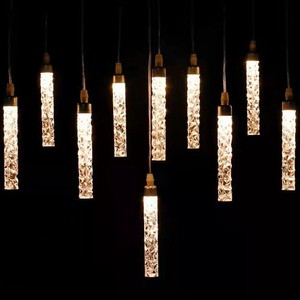 High Quality Crystal Led Chandelier Acrylic Light Wedding Lights for Hotel Use